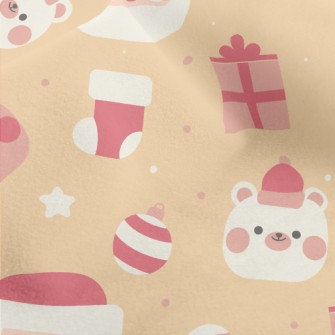 Kawaii Christmas Micro Fleece