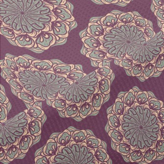 Hand Drawn Mandala Piqué