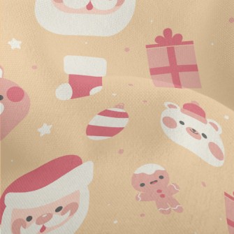 Kawaii Christmas Lightweight Performance Linen