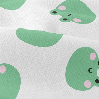 Cute Frog Smiling Face Modern Jersey