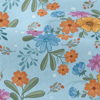Cartoon Flowers Modern Jersey