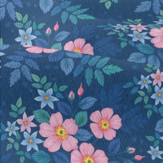 Hand Painted Watercolor Flower Modern Jersey