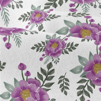 Watercolor Purple Roses Modern Jersey