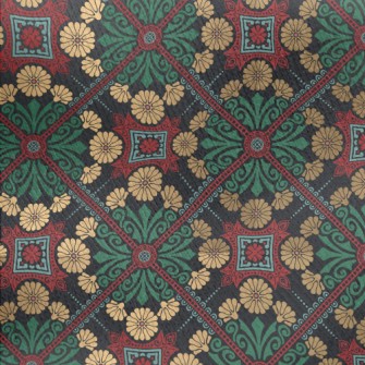 Chinese Traditional Pattern Jersey Backed Fleece