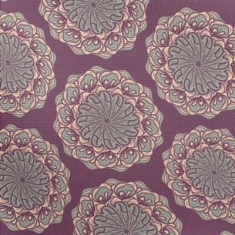 Hand Drawn Mandala Pongee