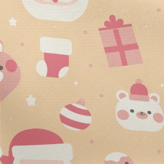 Kawaii Christmas Pongee