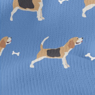 Beagle With Dog Bone Stretch Jersey
