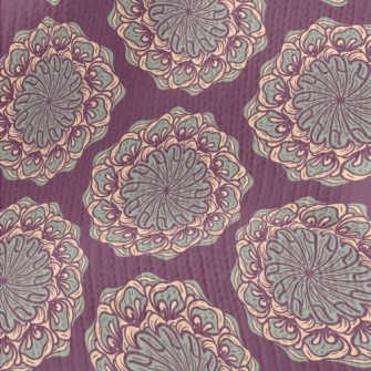 Hand Drawn Mandala Stretch Jersey