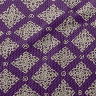 Thai Traditional Pattern Birdseye Piqué