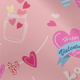 Cute Valentine's Day Decor Chiffon