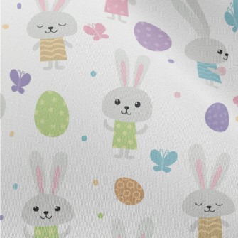 Bunny Baby Hiding Eggs Chiffon