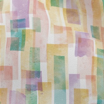 Colorful Watercolor Pattern Chiffon
