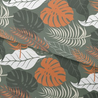 Cartoon Leaf Silhouette Waterproof Oxford