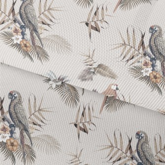 Hand Drawn Macaw Waterproof Oxford