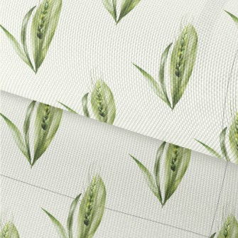 Beautiful Watercolor Leaves Waterproof Oxford