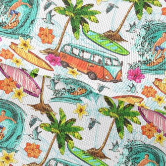 Beach Surfing Season Waterproof Oxford