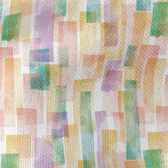 Colorful Watercolor Pattern Waterproof Canvas
