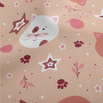 Happy Pet Cat Athletic Mesh Flat Back