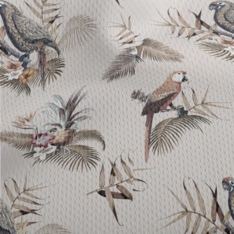 Hand Drawn Macaw Athletic Mesh Flat Back