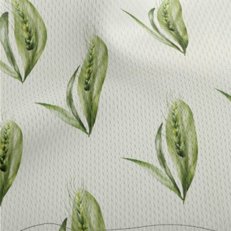 Beautiful Watercolor Leaves Athletic Mesh Flat Back