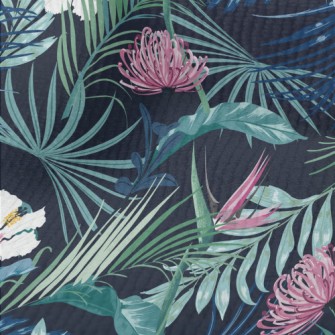Tropical Plants And Flowers Terry