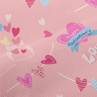 Cute Valentine's Day Decor Performance Linen