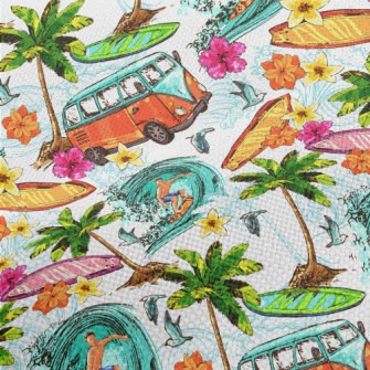 Beach Surfing Season Performance Linen