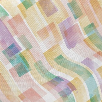 Colorful Watercolor Pattern Twill
