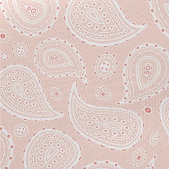 Pink Water Drop Pattern Twill