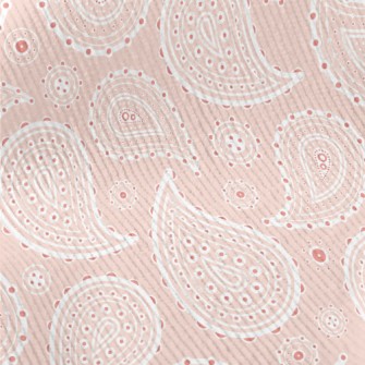 Pink Water Drop Pattern Standard Corduroy