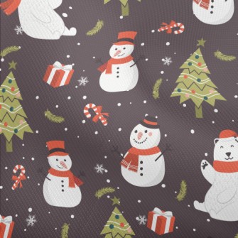 Polar Bear And Snowman Celebra Dobby