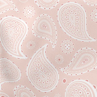 Pink Water Drop Pattern Stretch Ponte