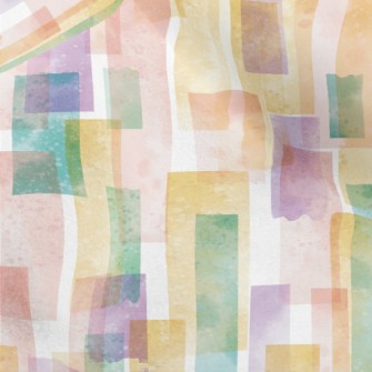 Colorful Watercolor Pattern Micro Fleece