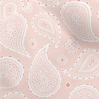 Pink Water Drop Pattern Micro Fleece
