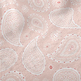 Pink Water Drop Pattern Minky