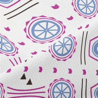 Abstract Decorative Pattern Piqué