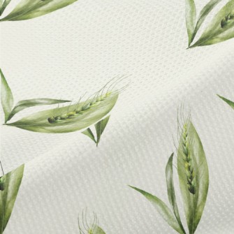 Beautiful Watercolor Leaves Piqué