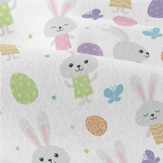 Bunny Baby Hiding Eggs Modern Jersey