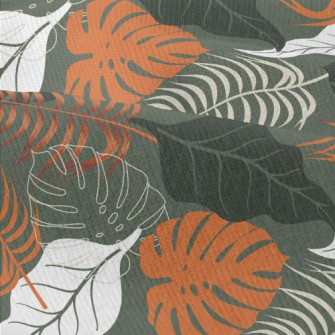 Cartoon Leaf Silhouette Modern Jersey
