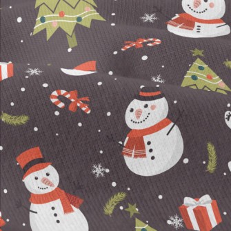 Polar Bear And Snowman Celebra Modern Jersey