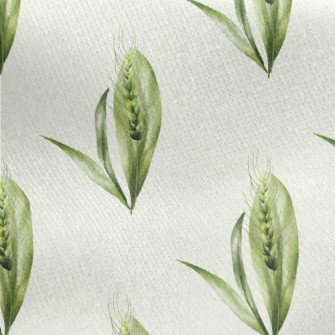 Beautiful Watercolor Leaves Jersey Backed Fleece
