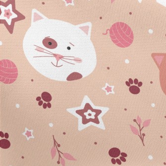 Happy Pet Cat Pongee