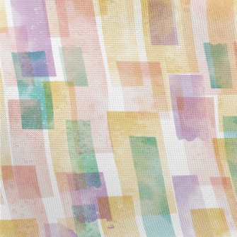 Colorful Watercolor Pattern Pongee