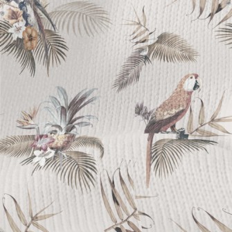 Hand Drawn Macaw Stretch Jersey
