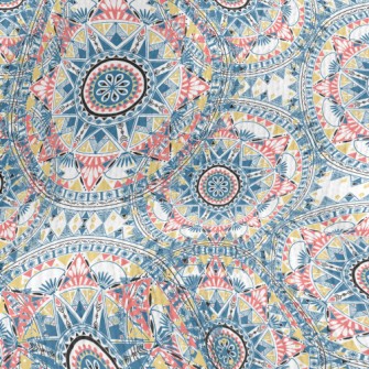 Bohemian Pattern Stretch Jersey