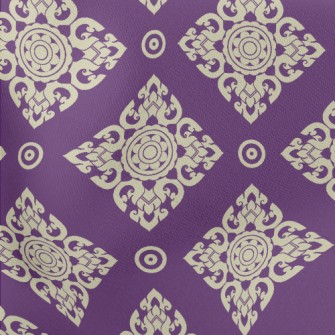 Thai Traditional Pattern Lightweight Cotton Poplin