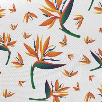 Beautiful Bird Of Paradise Midweight Cotton Poplin