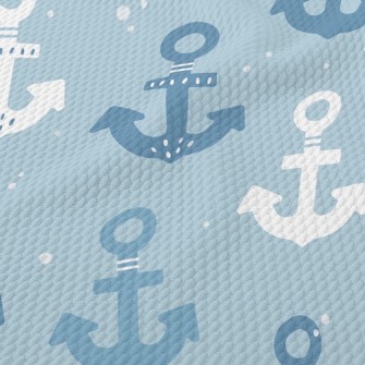 Huge Anchor Birdseye Piqué