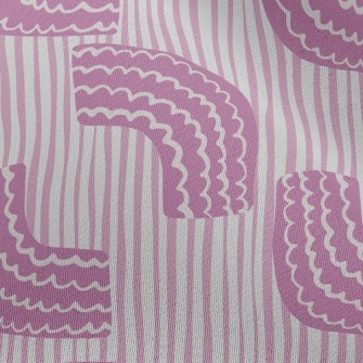 Mysterious Curved Texture Chiffon