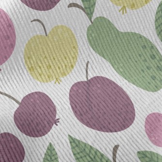 Cartoon Fruit Fruit Standard Corduroy